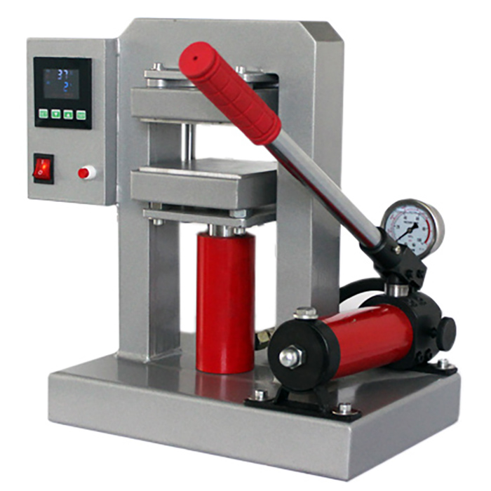 Hydraulic Rosin Press 10 Ton Double Sided Heat Press Manual Rosin Tech Heat Press with Dual Heating Plates