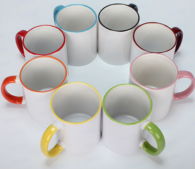 11oz Rim Color Mug