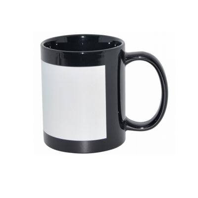 11oz White Patch Mug