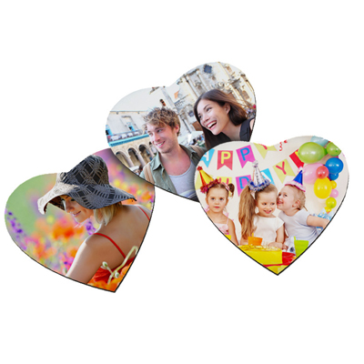 Sublimation Mouse Pad - Heart Shape