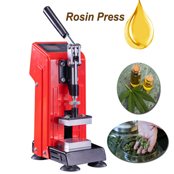 Portable Rosin Press Machine Manual Press 0.5 Ton Mini Heat Press