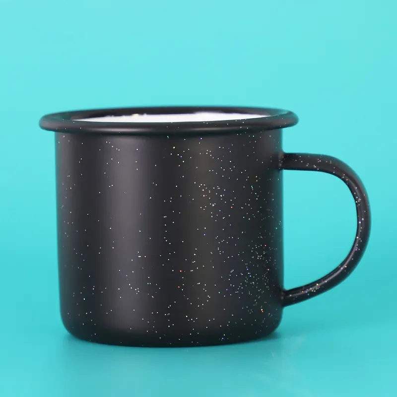 Magic enamel mugs